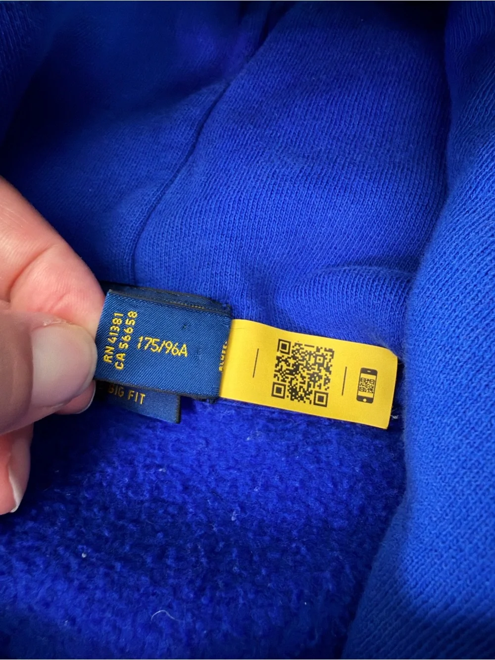 Polo Ralph Lauren The Big Fit Big Pony Fleece Hoodie